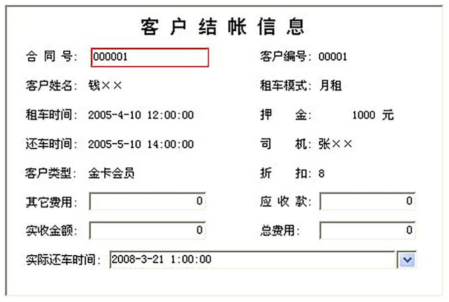 車輛租賃管理系統現貨供應永久使用按需定制開發各行業應用軟件租車管理系統在線車輛租賃平臺10